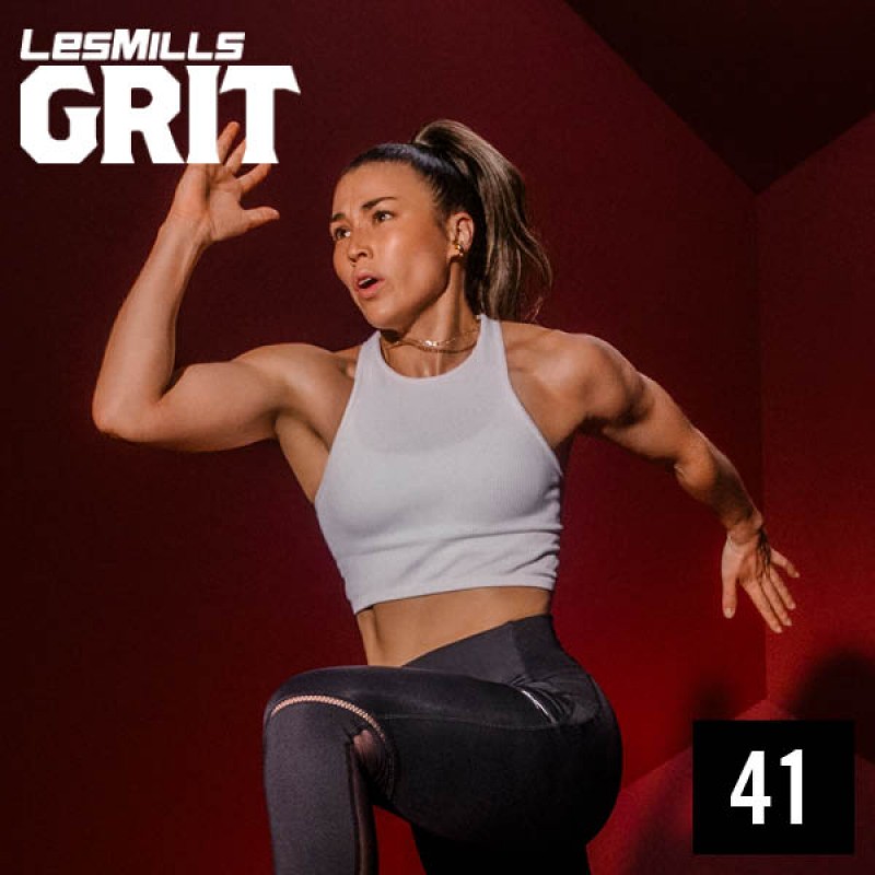 [Hot Sale]Les Mills Q3 2022 GRIT ATHLETIC 41 New releases AT41 DVD, CD & Notes
